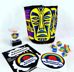 BLKRNBW Martin Ontiveros Rainbow Adventurer Kit Dice Bag